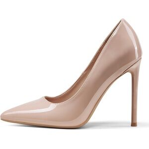 Mhuire Elegant Nude Stiletto Heels size 11